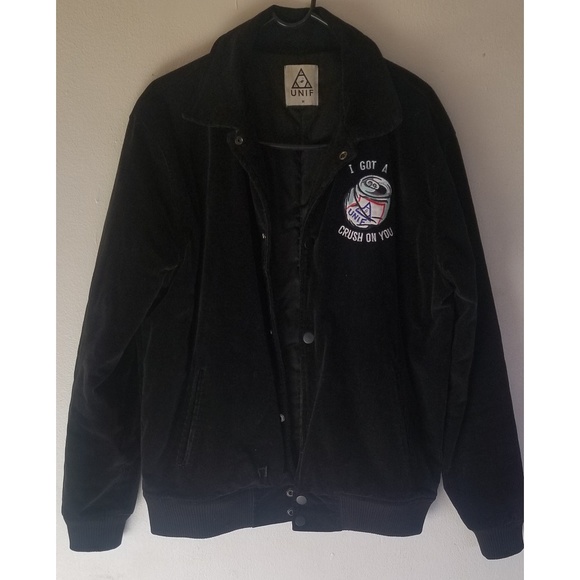 SUPER-RARE UNIF Wish You Were Beer Jacket/Coat - Picture 2 of 6